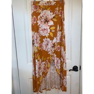 Floral Maxi Skirt